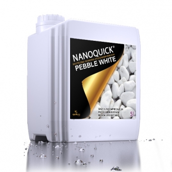 NANOQUICK® PEBBLES WHITE 5l - impregnat ochrony do białych otoczaków Thassos